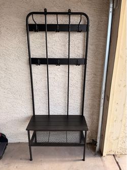 Coat and shoe rack - NIPÅSEN