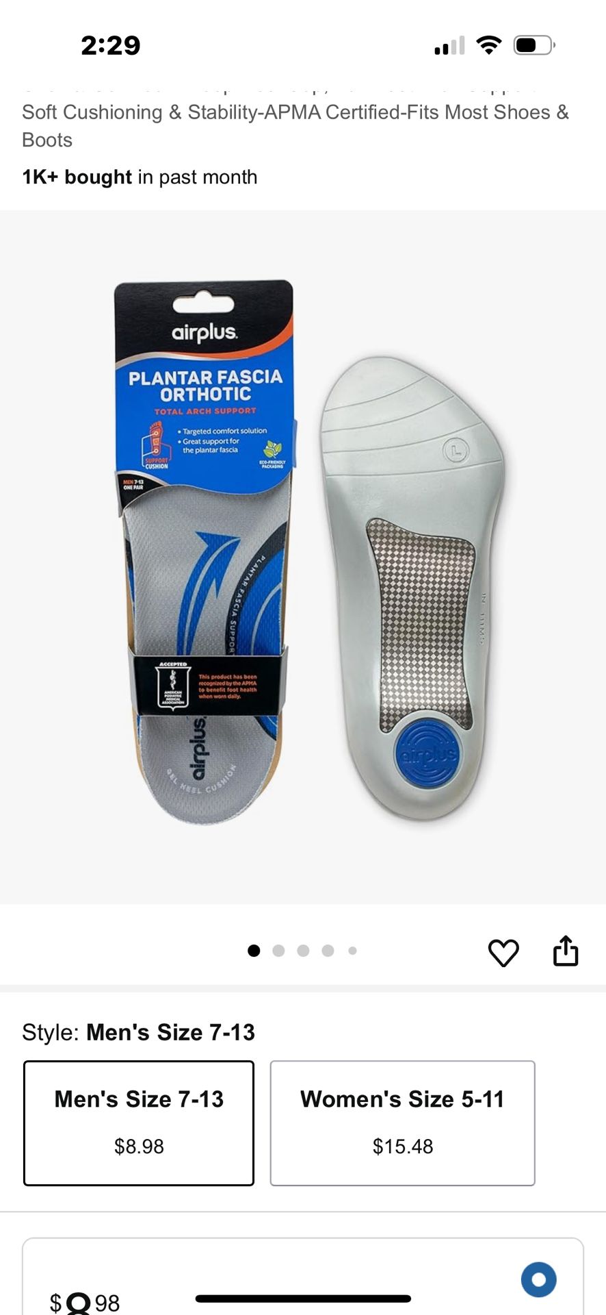 Plantar Fascia Orthotic