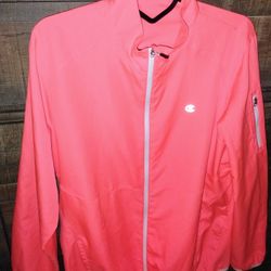 FIRM IN MERCED‼️🦋WOMENS CHAMPION WINDBREAKER SIZE  LARGE 