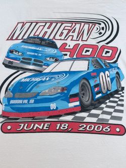 Vintage 2006 Michigan 400 Racing T-Shirt – Large 1709