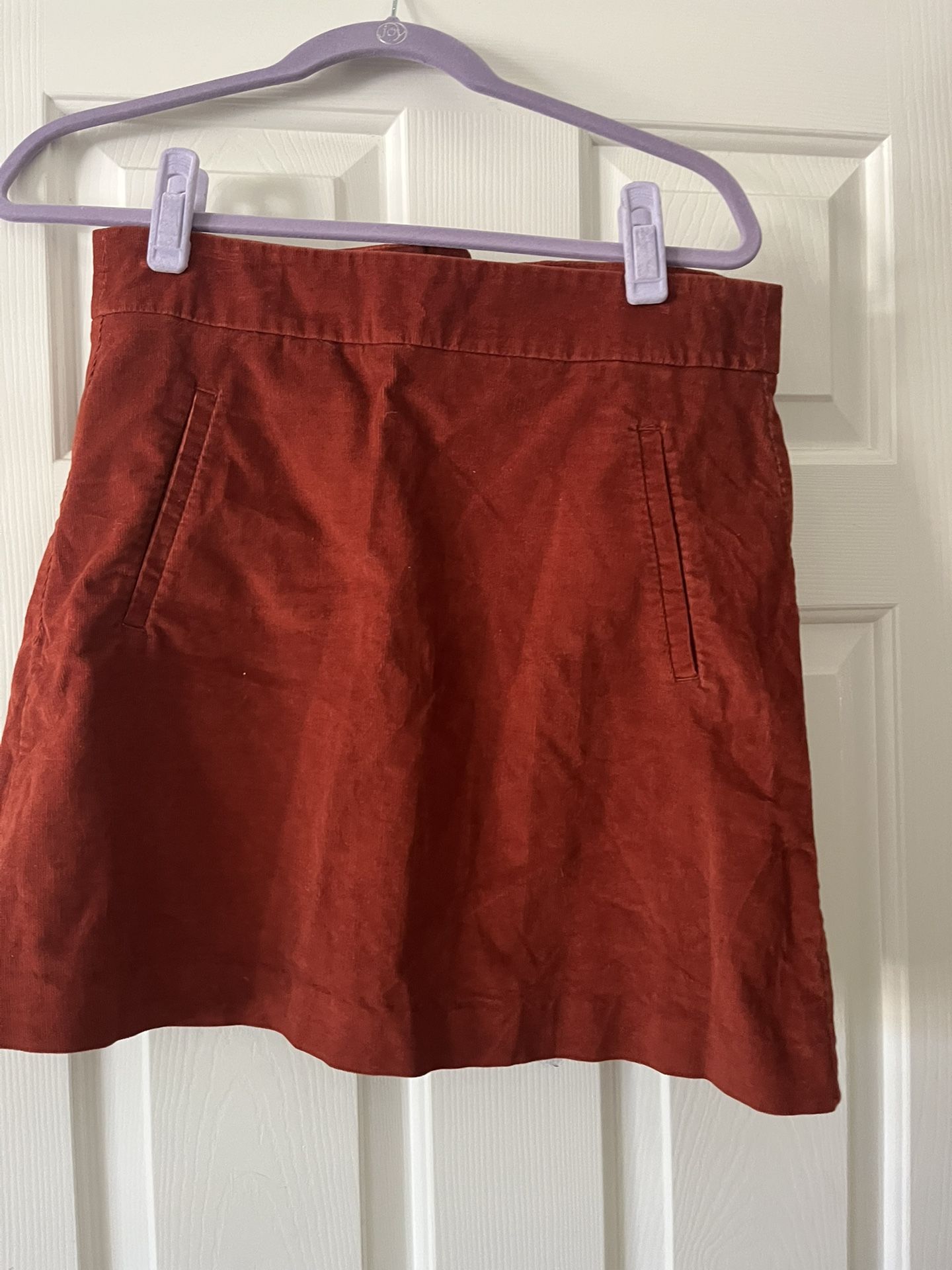 Corduroy Mini Skirt