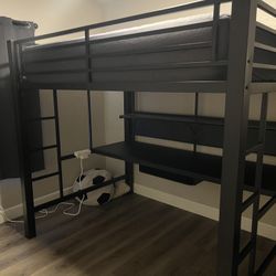 Loft Bed With Desk