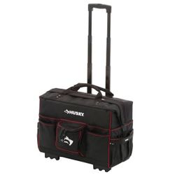 Husky 22 in. Pro Grade Rolling Tool Tote Bag