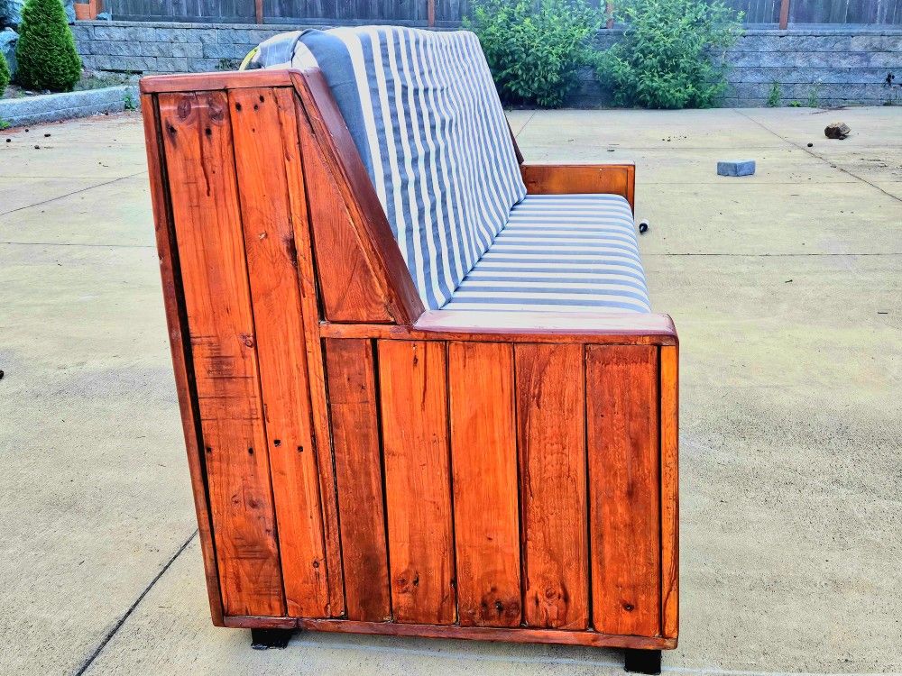 Solid Wood Couch