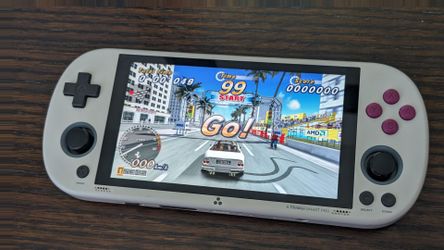 Trimui Smart Pro Retro Handheld Video Game Console - CrossMix OS + 64GB Card