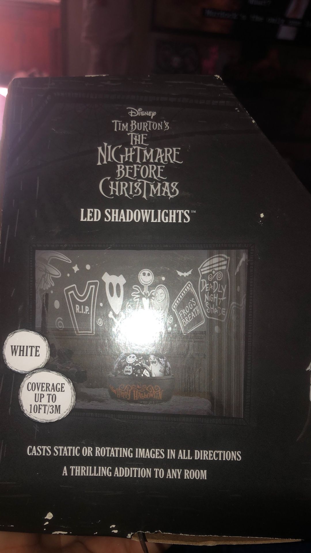 Nightmare Before Christmas Led Shadow Lights