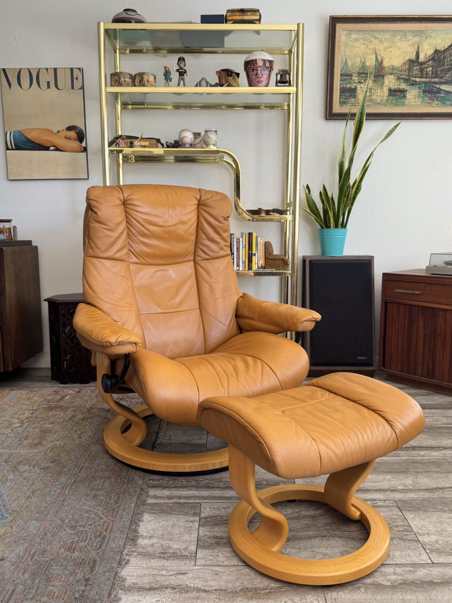 Ekornes Stressless Leather Recliner