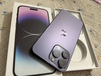 Apple iPhone 14 Pro 256GB – Deep Purple – Original Box