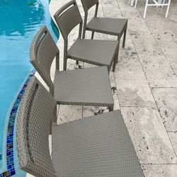 Outdoor Patio Dining Chairs $40 Each 