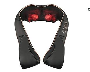 Shiatsu Back, Neck and Shoulder Massager With Heat