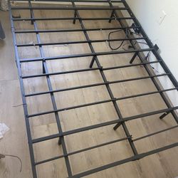 Full Size Bed Frame With Led Lights 
