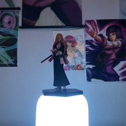 Extremely Rare Bleach Matsumoto, Rangiku Figure