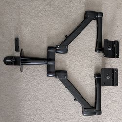 Dual monitor Arms by Uplift Desk