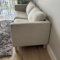IKEA Beige 2-Seater Sofa – Clean & Comfortabl