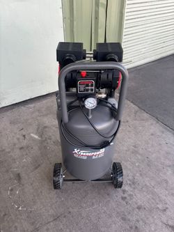 XtremepowerUS 2 HP Air Compressor, 13 Gallons, Ultra Quiet, 1450 W, 4.9 CFM at 90 PSI, Oil-Free Air Compressor, Low Noise Level of 65 dB, Maximum Pres