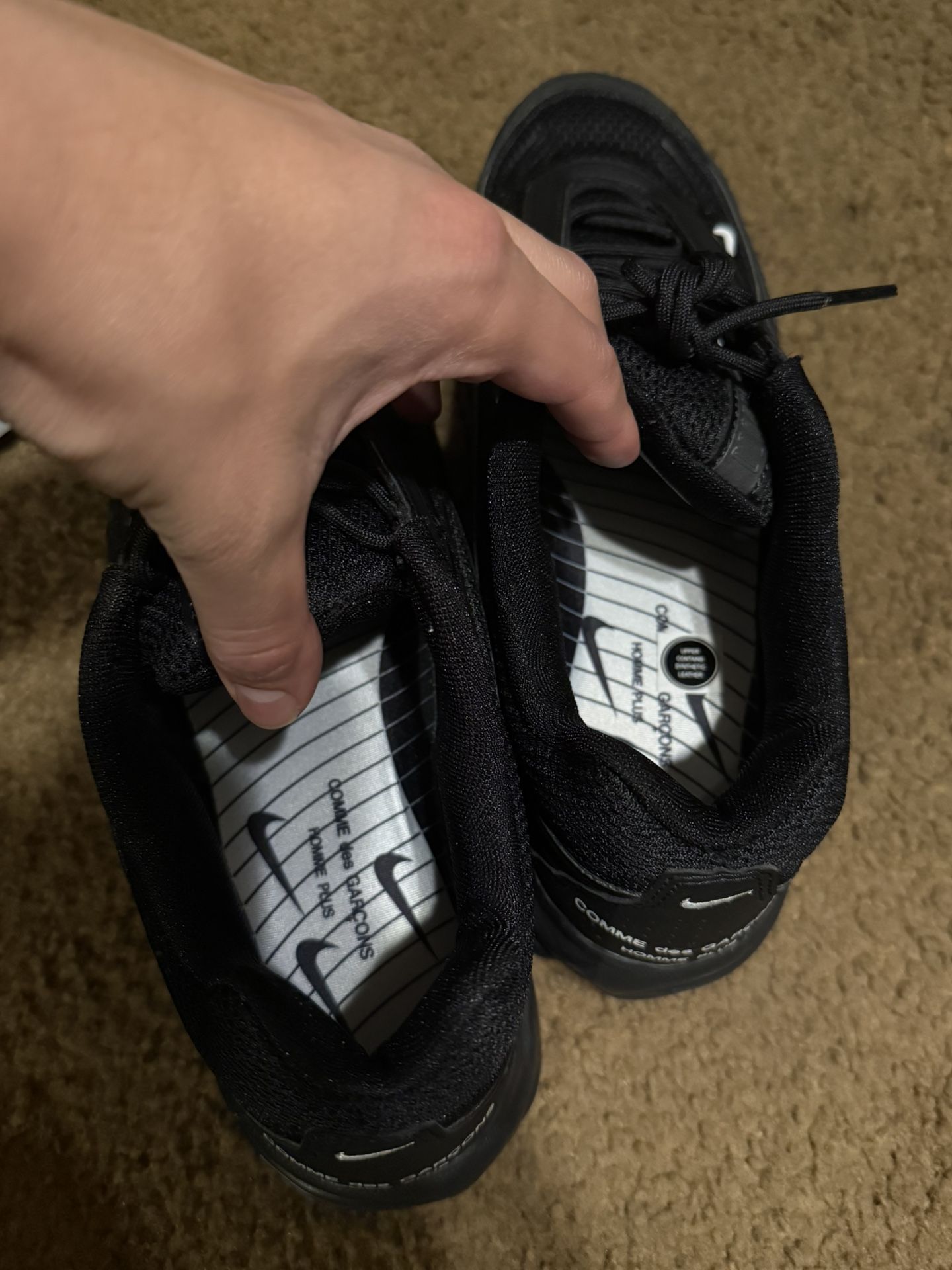 nike tl 2.5 comme des garcons