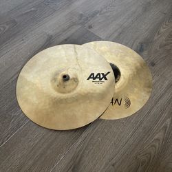 Sabian 14” AAX Medium Hi Hat Cymbals