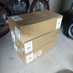 3) 4 Tier Storage Racks Shelf's New In Boxes $30 Each