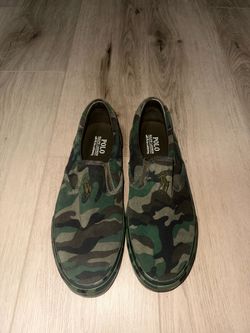 Polo Ralph Lauren Camo Slip-On Sneakers