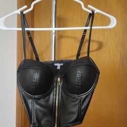XS NEW SEXY  Women's crop ZIP Top