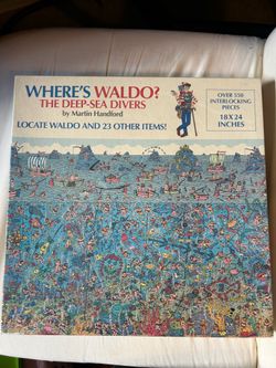 Vintage & collectible puzzle -Where is Waldo?