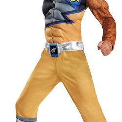 Gold Power Ranger Children Halloween costume 