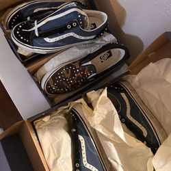 Vans Premium Old Skool Pearlized Navy