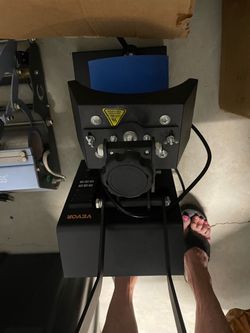 Hat heat press machine