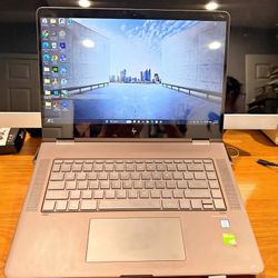 HP Spectre x360 15.6” 2-in-1 i7 laptop 4K UHD touchscreen