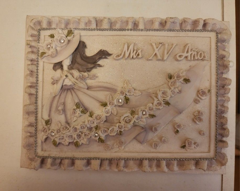 Ceramic Handcrafted Mis XV Años Guest Book