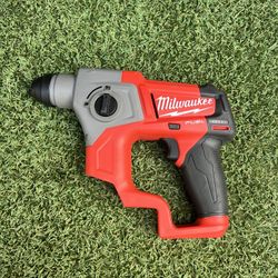 Milwaukee M12 FUEL 12V Lithium-Ion Brushless Cordless 5/8 in. SDS-Plus Rotary Hammer (Tool Only)