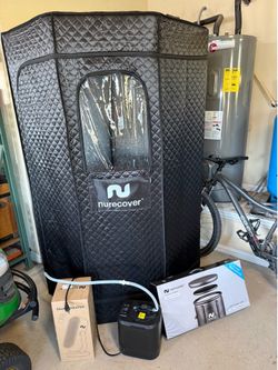 Nurecover sauna and cold plunge