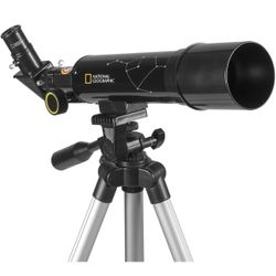 National Geographic 50mm Refractor Telescope for Beginners Kids with Eyepieces Mount Tripod