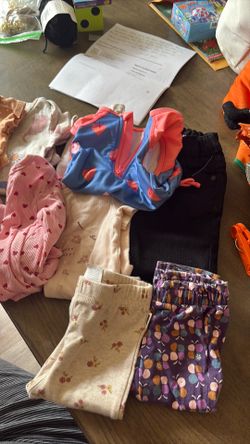 Bag of girl clothes