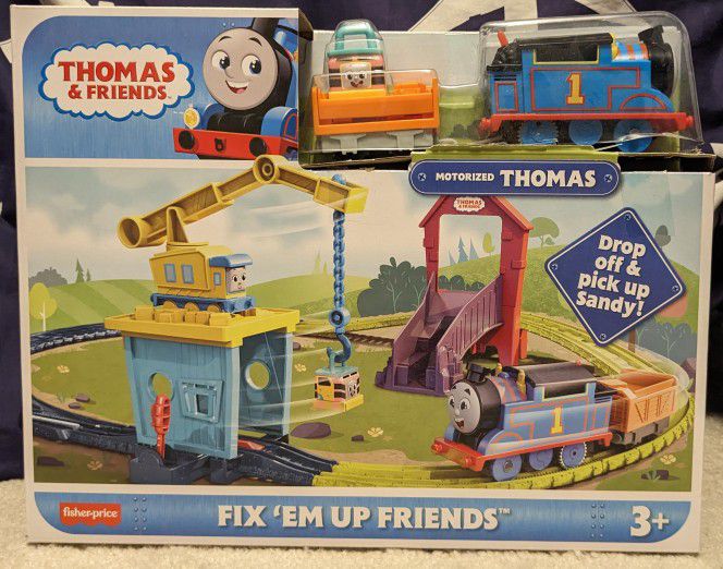 Thomas and Friends: All Engines Go Motorized Fix 'Em Up Friends Set (HDY58)