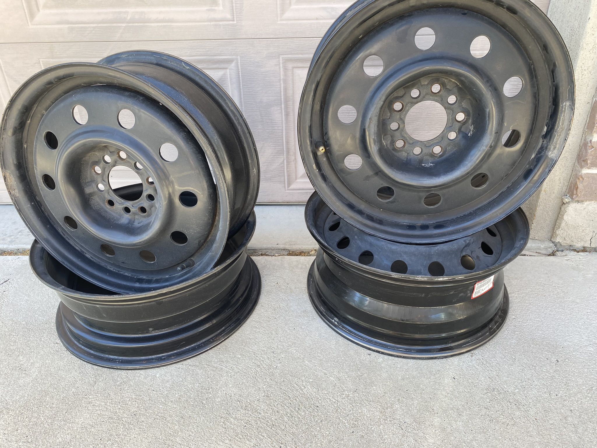 Set of Four Steel Rims - HONDA