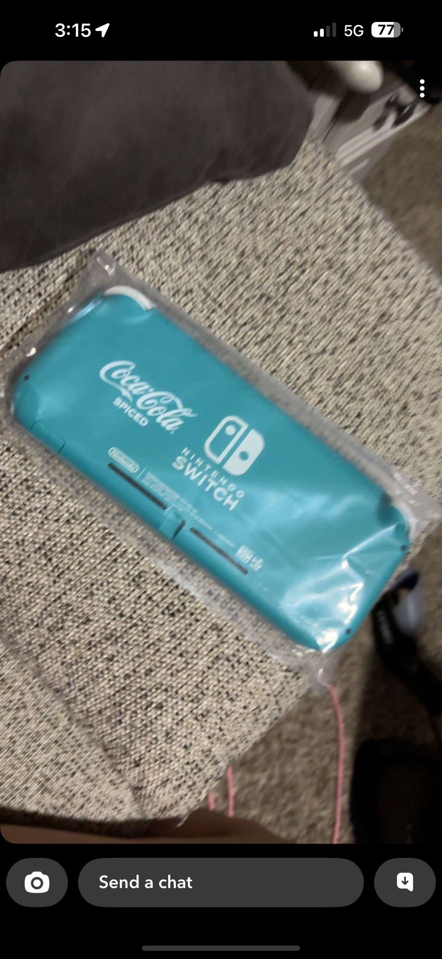 Rare Coca cola Spice Edition Nintendo Switch Lite