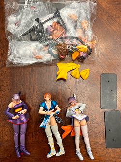 Kaiyodo Dead Or Alive Kt Figure Collection DX Figures and extra pieces Set of 3