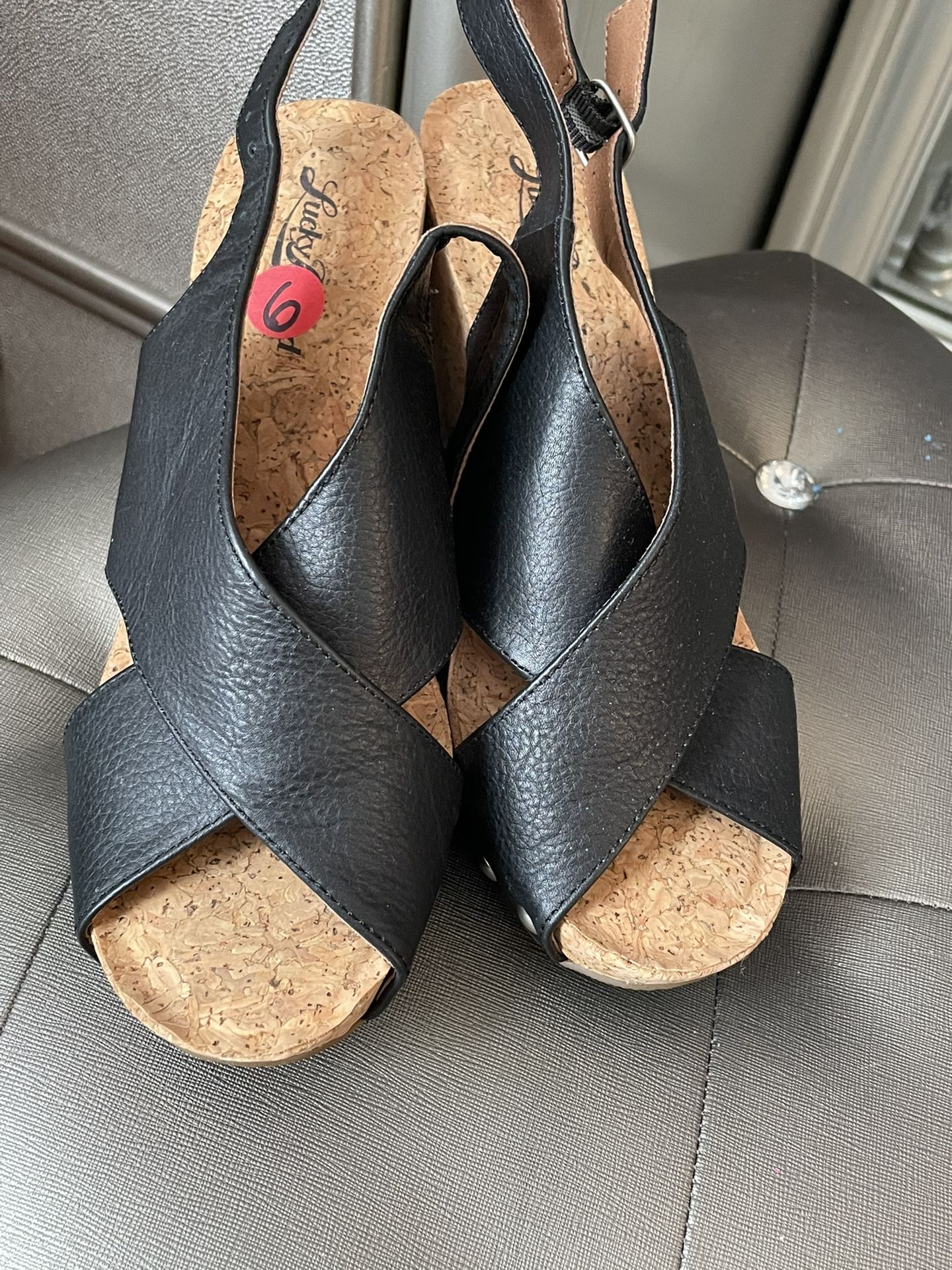 Lucky Brand Wedge Sandals