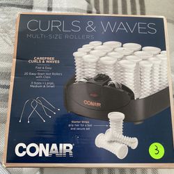 curls and wave rollers
