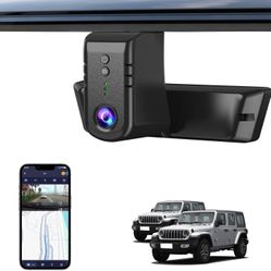 Front 4K Dash Cam for Jeep 