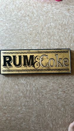 Frame rum & coke