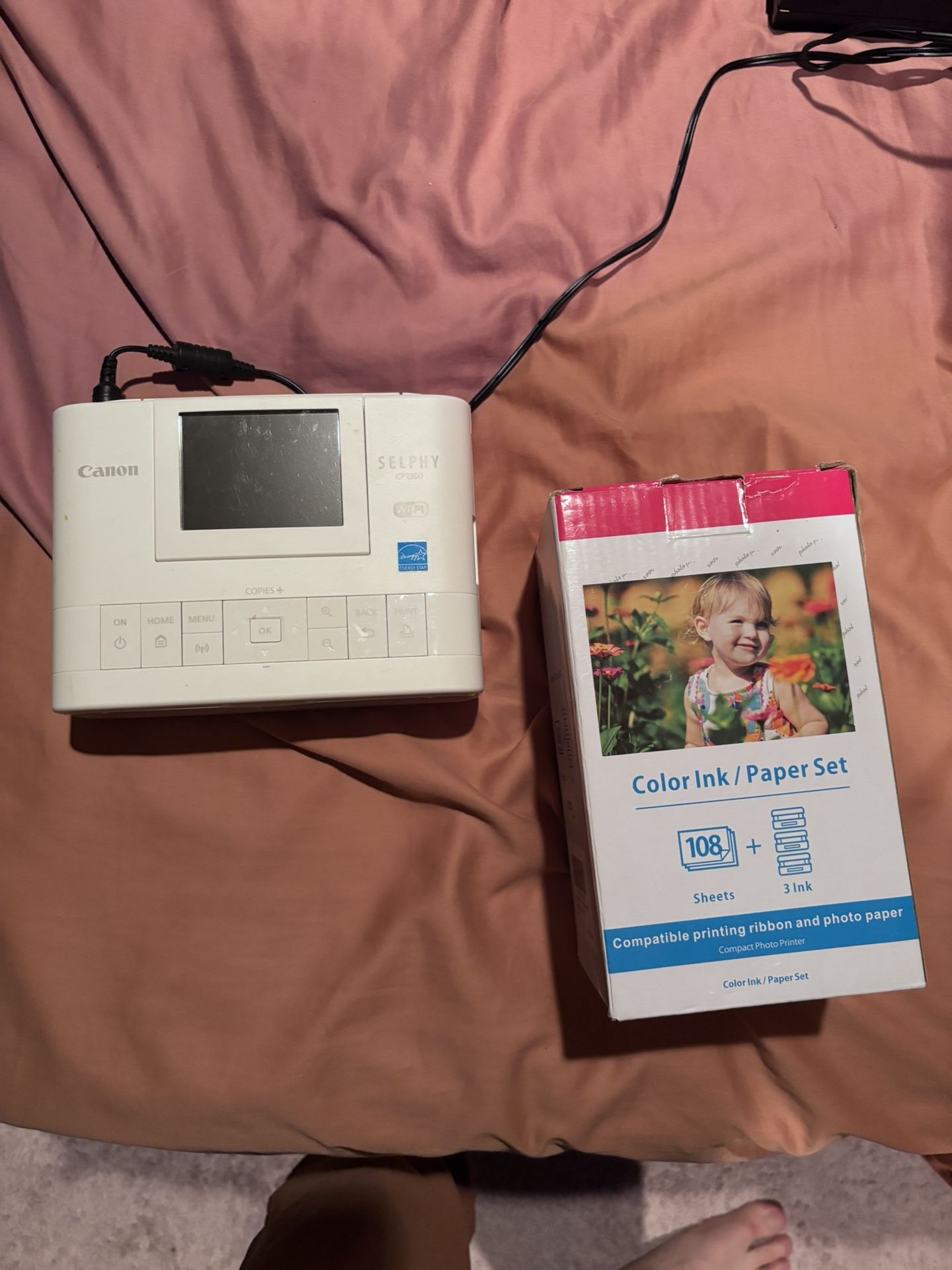 Canon WiFi Photo Printer Selphy CP1300
