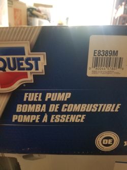 Fuel Pump Part Number E8389m
