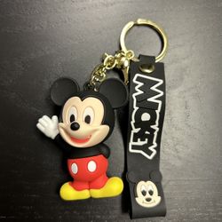 Mickey Minnie Backpack Keychains