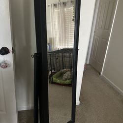 Mirrored Jewelry Armoire