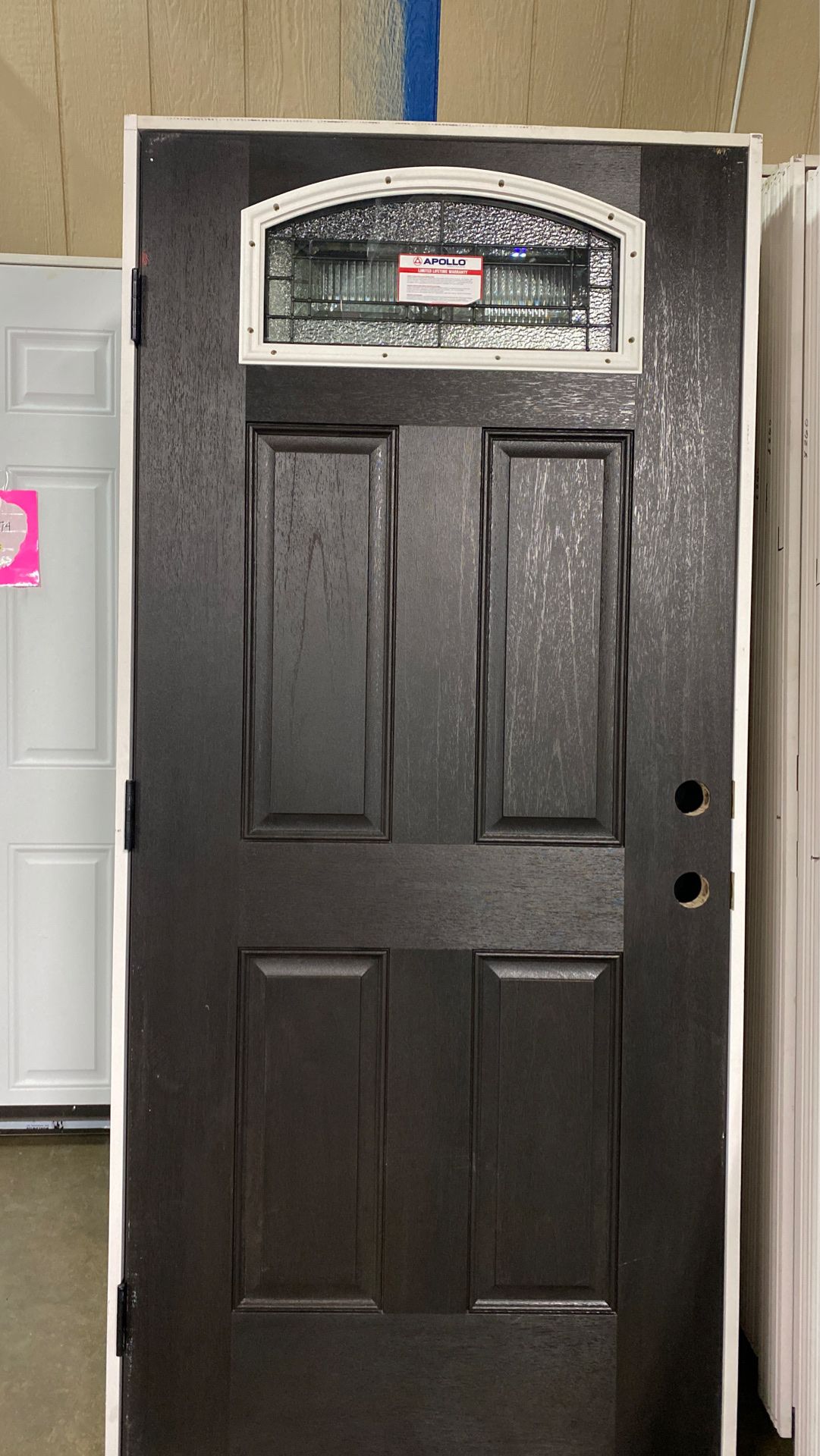 Exterior door