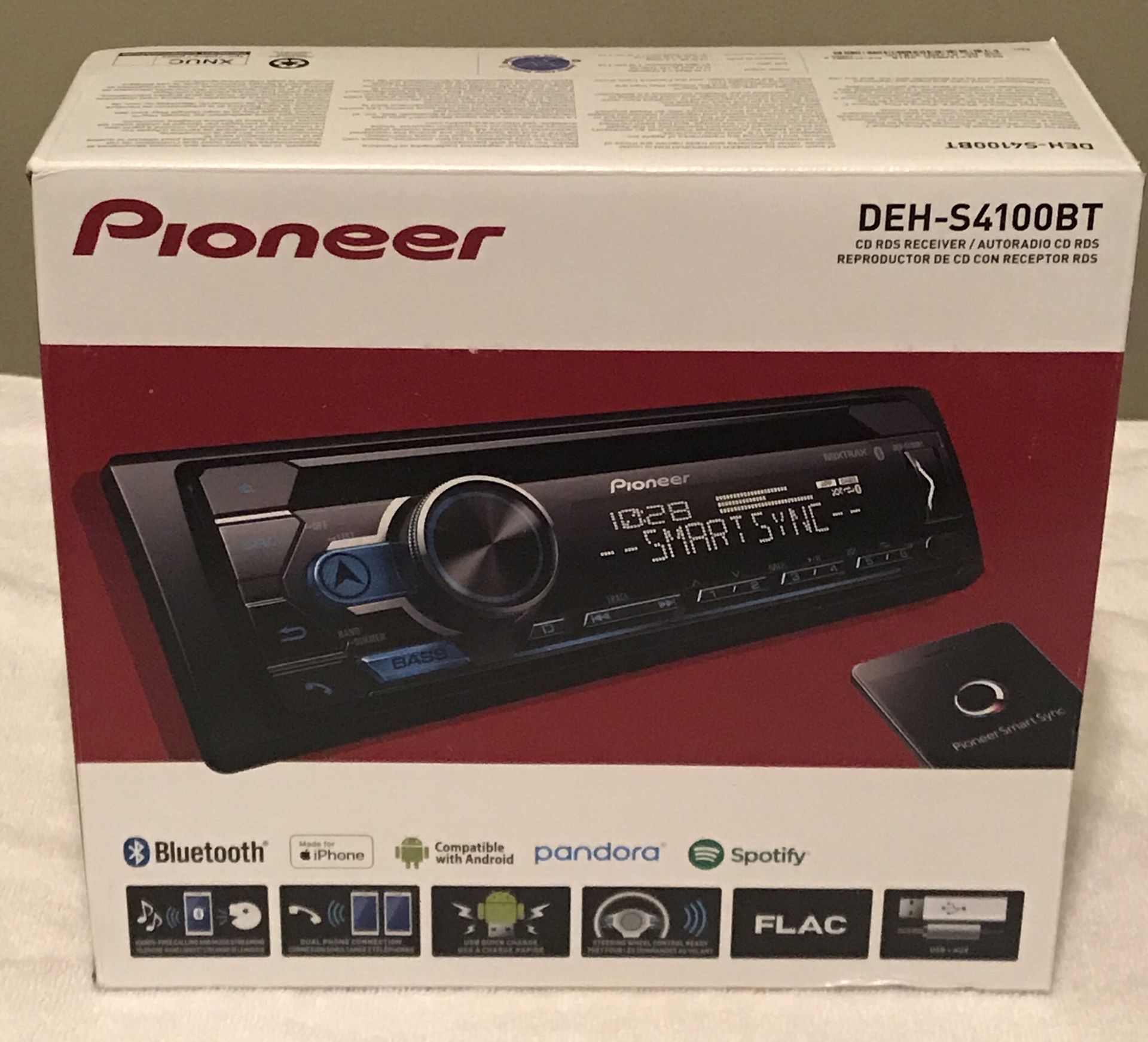 NEW Bluetooth Car Audio Stereo Receiver CD/MP3/USB/AUX Car Radio for Sale in San Jacinto, CA - OfferUp