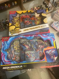 Pokémon set of 2 ex boxes