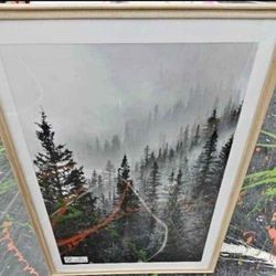 Wall Art with wood frame